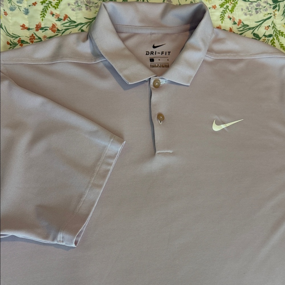 Nike Men's Polo Shirt - Soft Lavender